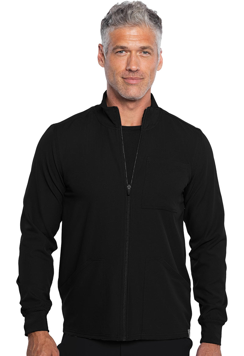 Med Couture Rothwear Insight Men's Zip Front Jacket MC360 - Black