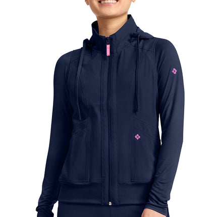 Med Couture Amp Women's 4-Pocket Zip Front Vest MC500 - Navy