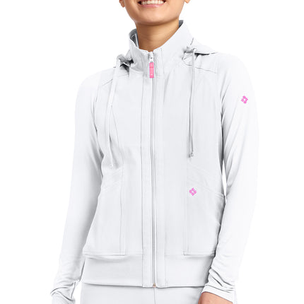 Med Couture Amp Women's 4-Pocket Zip Front Vest MC500 - White
