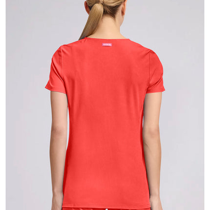 Med Couture Amp V-Neck Top MC702 - One In A Melon