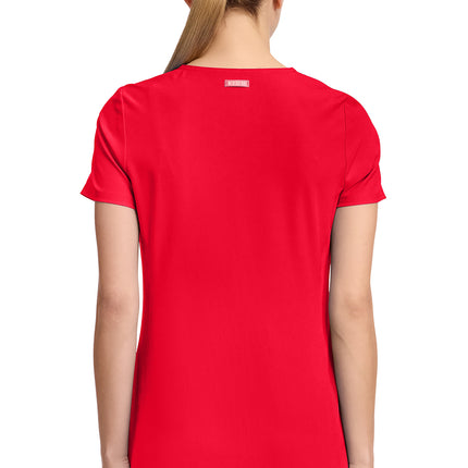 Med Couture Amp V-Neck Top MC702 - Solar Flare