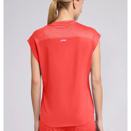 Med Couture Amp Round Neck Tuckable Top MC703 - One In A Melon