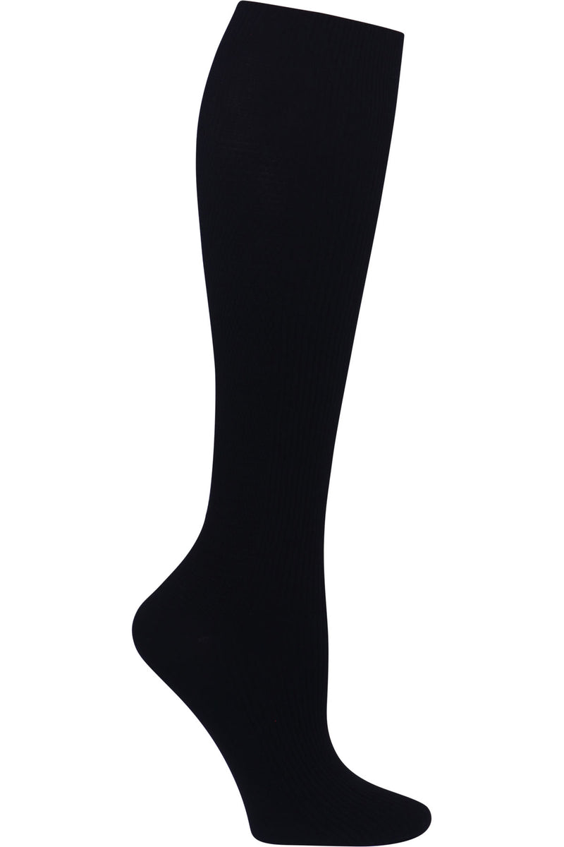 Cherokee Legwear 4 single pair of Mens Support Socks MYTSSOCK1 - Black