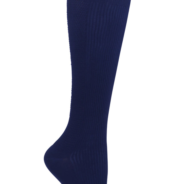 Cherokee Legwear 4 single pair of Mens Support Socks MYTSSOCK1 - Navy