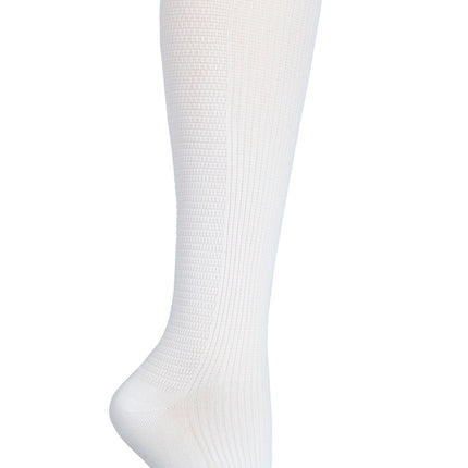 Cherokee Legwear 4 single pair of Mens Support Socks MYTSSOCK1 - White