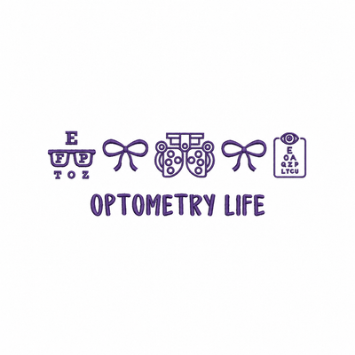 Optometry Life Embroidered Icons Sweatshirt