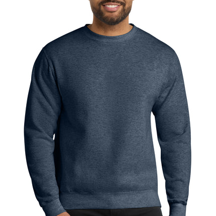 Heathered Navy