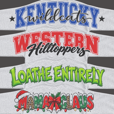 The "Big Letter" Vintage Gameday Crewneck