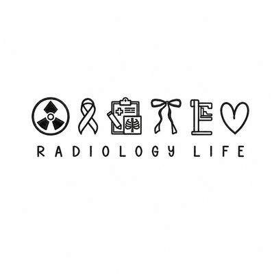 Radiology Life Embroidered Icons Sweatshirt