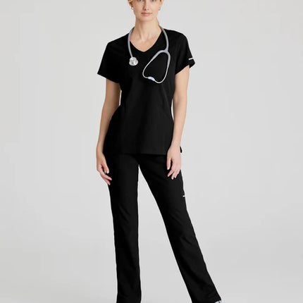 Reliance 3-Pocket Crossover V-Neck Scrub Top