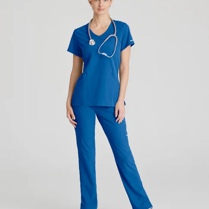 Reliance 3-Pocket Crossover V-Neck Scrub Top