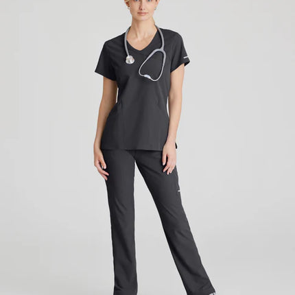 Reliance 3-Pocket Crossover V-Neck Scrub Top