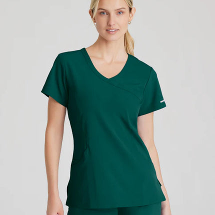 Reliance 3-Pocket Crossover V-Neck Scrub Top