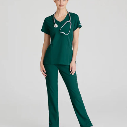 Reliance 3-Pocket Crossover V-Neck Scrub Top