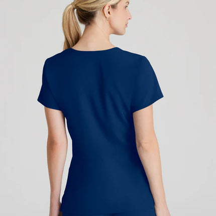 Reliance 3-Pocket Crossover V-Neck Scrub Top