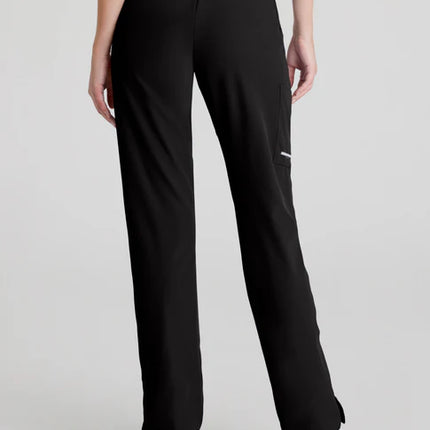Breeze 3-Pocket Mid-Rise Straight Leg Scrub Pant