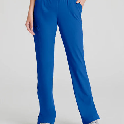 Breeze 3-Pocket Mid-Rise Straight Leg Scrub Pant