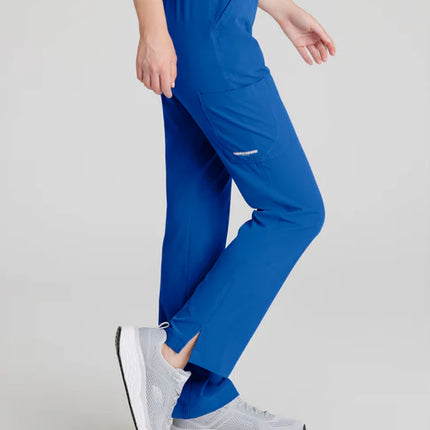 Breeze 3-Pocket Mid-Rise Straight Leg Scrub Pant