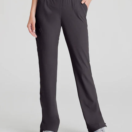 Breeze 3-Pocket Mid-Rise Straight Leg Scrub Pant