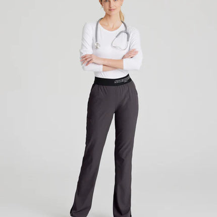 Breeze 3-Pocket Mid-Rise Straight Leg Scrub Pant