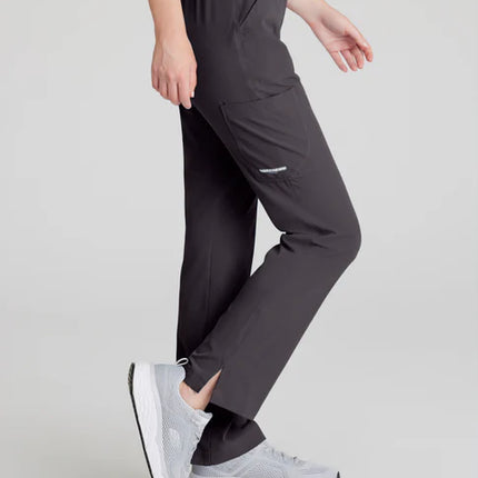 Breeze 3-Pocket Mid-Rise Straight Leg Scrub Pant