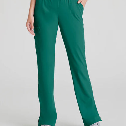 Breeze 3-Pocket Mid-Rise Straight Leg Scrub Pant