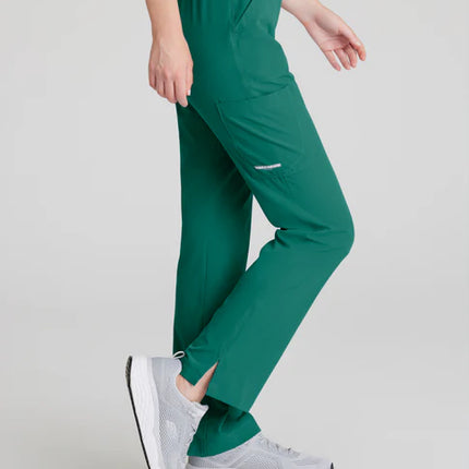 Breeze 3-Pocket Mid-Rise Straight Leg Scrub Pant