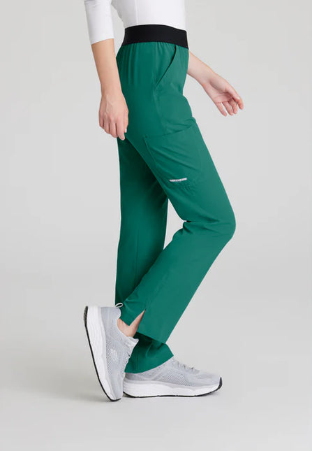 Breeze 3-Pocket Mid-Rise Straight Leg Scrub Pant