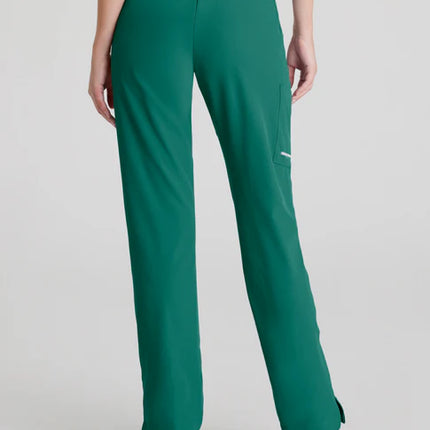 Breeze 3-Pocket Mid-Rise Straight Leg Scrub Pant