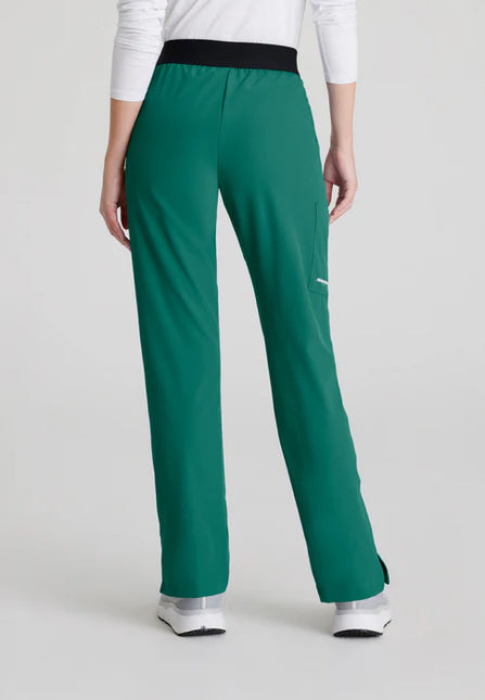 Breeze 3-Pocket Mid-Rise Straight Leg Scrub Pant