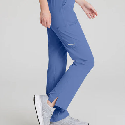 Breeze 3-Pocket Mid-Rise Straight Leg Scrub Pant