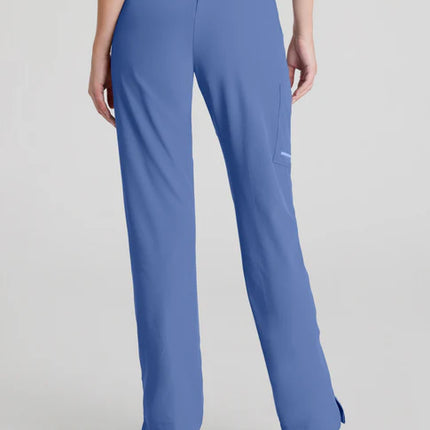 Breeze 3-Pocket Mid-Rise Straight Leg Scrub Pant