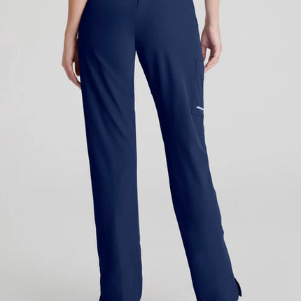 Breeze 3-Pocket Mid-Rise Straight Leg Scrub Pant