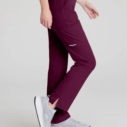 Breeze 3-Pocket Mid-Rise Straight Leg Scrub Pant