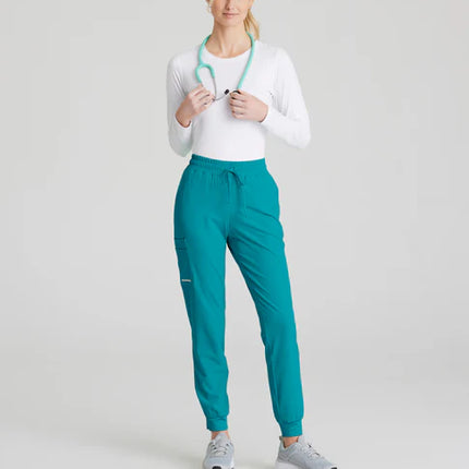 Theory 4-Pocket Low-Rise Jogger Scrub Pant