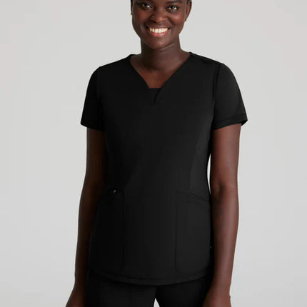 Serene 3-Pocket V-Neck Top