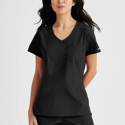 Dignity 1-Pocket Tuck-In Scrub Top