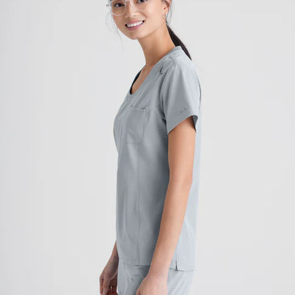 Dignity 1-Pocket Tuck-In Scrub Top