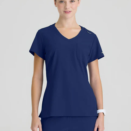 Dignity 1-Pocket Tuck-In Scrub Top