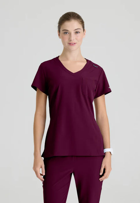 Dignity 1-Pocket Tuck-In Scrub Top