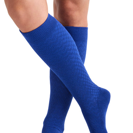 Cherokee Legwear 4 Single Pair of Support Socks TRUESUPPORT - Electric Blue