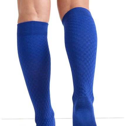 Cherokee Legwear 4 Single Pair of Support Socks TRUESUPPORT - Electric Blue