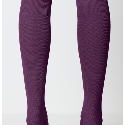 Cherokee Legwear 4 single pair of Support Socks YTSSOCK1 - Deep Amethyst