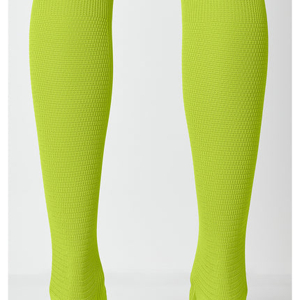 Cherokee Legwear 4 single pair of Support Socks YTSSOCK1 - Lime Time