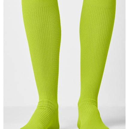 Cherokee Legwear 4 single pair of Support Socks YTSSOCK1 - Lime Time