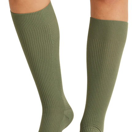 Cherokee Legwear 4 single pair of Support Socks YTSSOCK1 - Moss