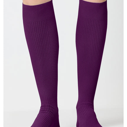 Cherokee Legwear 4 single pair of Support Socks YTSSOCK1 - Neon Purple