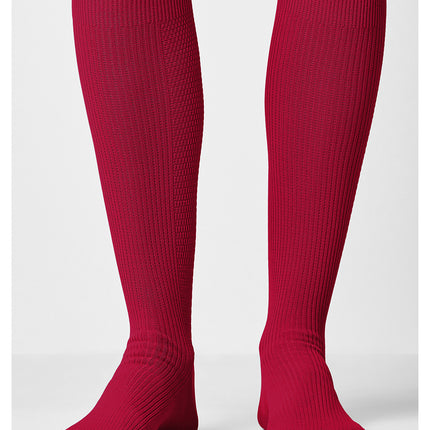 Cherokee Legwear 4 single pair of Support Socks YTSSOCK1 - Red