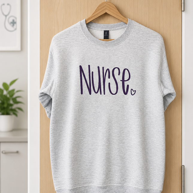 Nurse Embroidered Sweatshirt