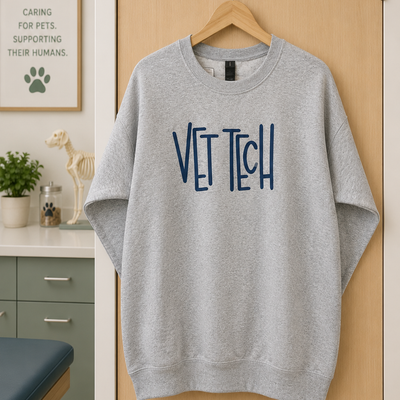 Vet Tech Embroidered Sweatshirt